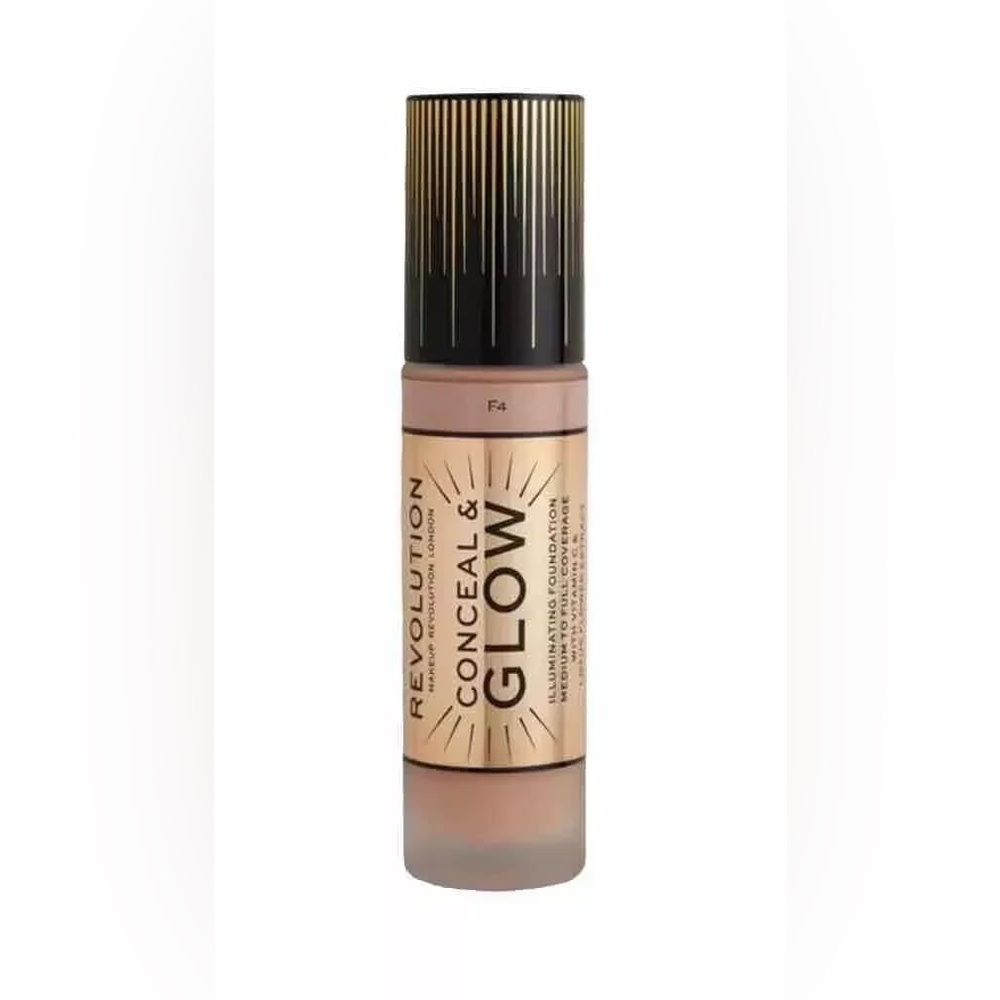 ❄️ Makeup Revolution | Conceal & Glow Illuminating Foundation F4 & F6